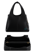 COACH PEPPLED LEATHER TOTE