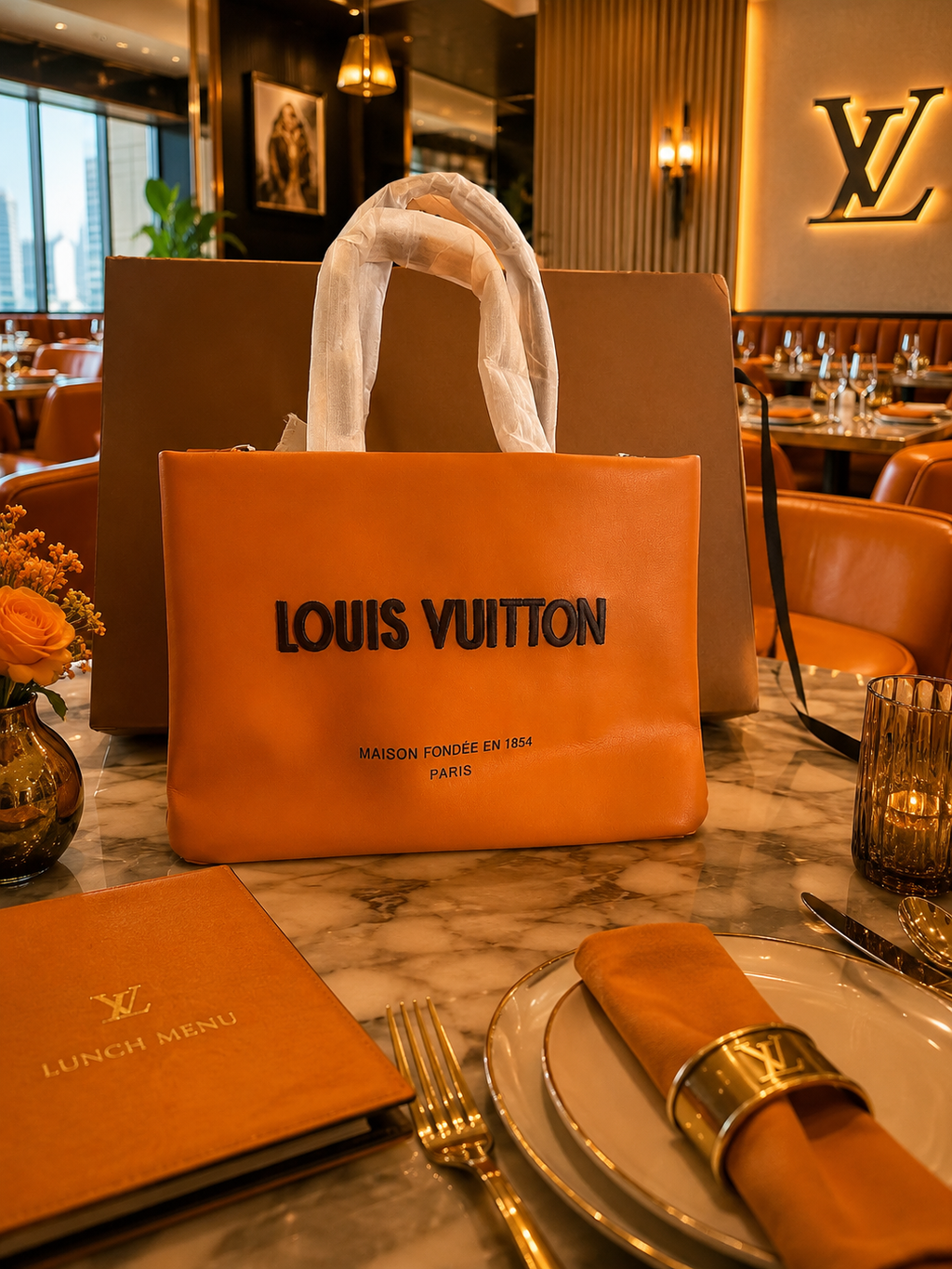 LV Take Out Messenger Medium