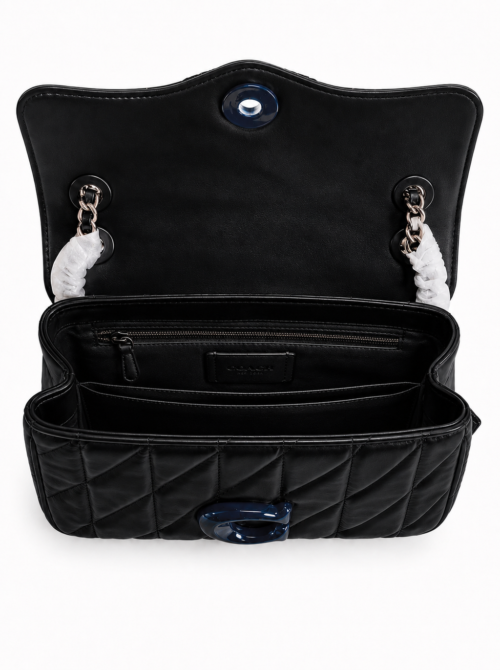 Tabby Black Leather
