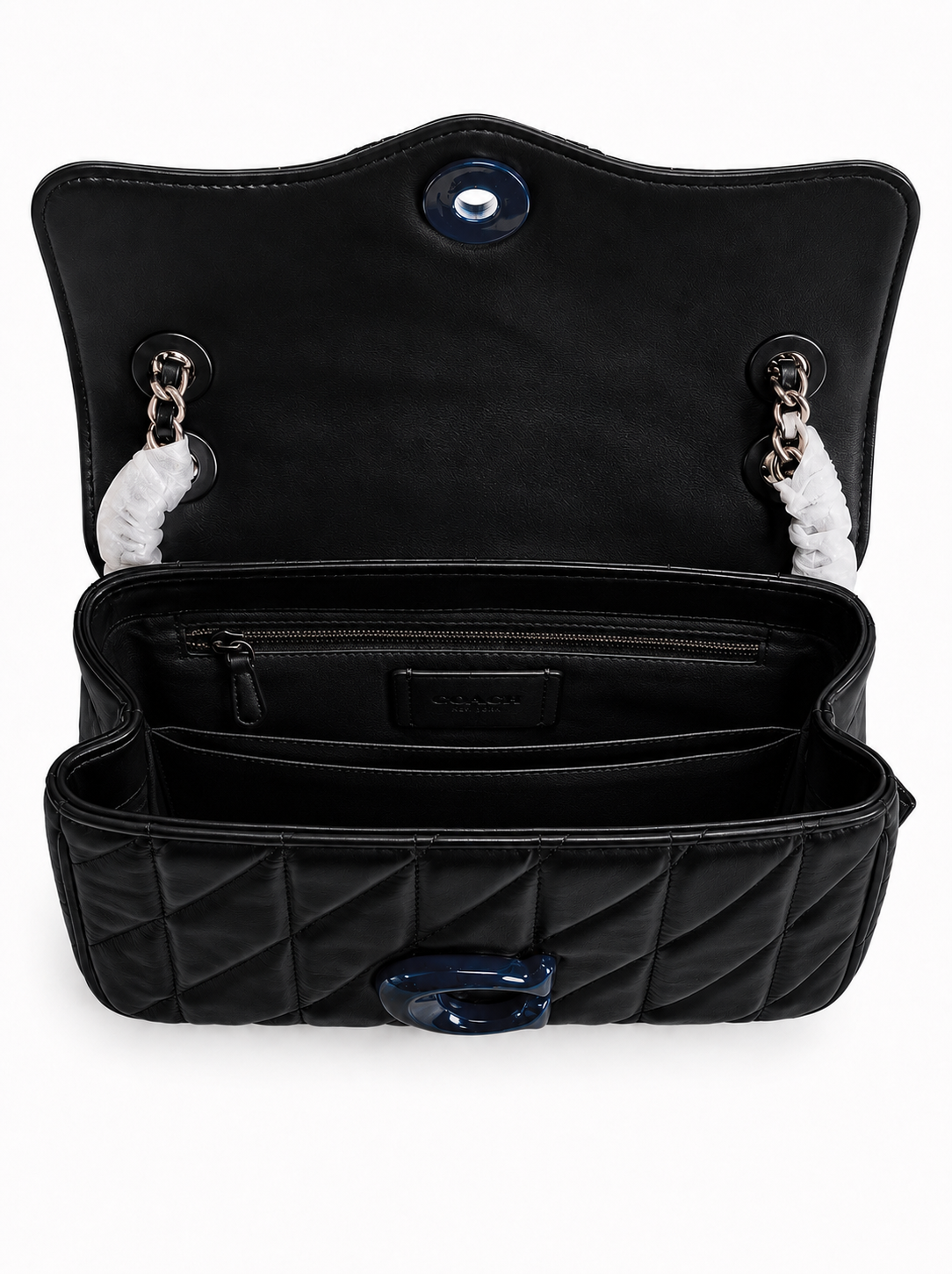 Tabby Black Leather